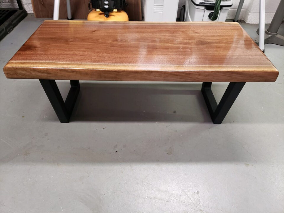 Hand Crafted Live Edge Coffee Table Outsiders Carpentry Llc